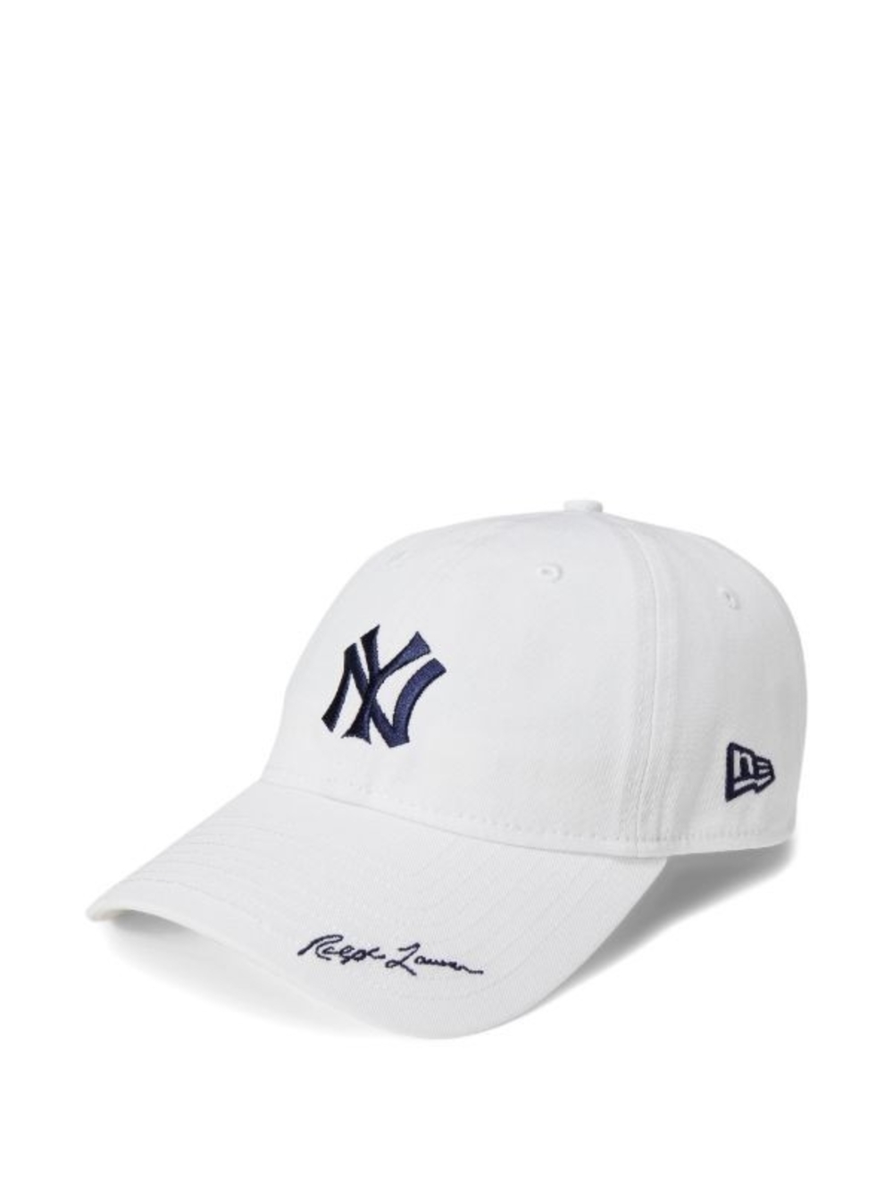 Men Polo Yankees Cap on white/white